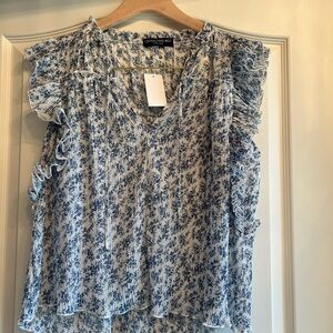 Central Park West Silk Top Size Medium